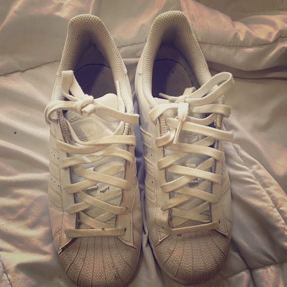 adidas Shoes - White adidas shell tops